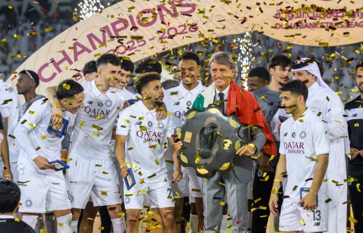 Winning QSL league title reflects great work done inside the club, says Al Sadd coach Mancini