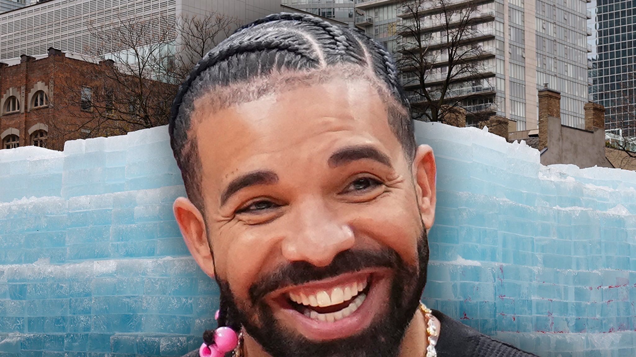 Drake’s Toronto Ice Promotion Melted by Fire Crews After Fan Chaos