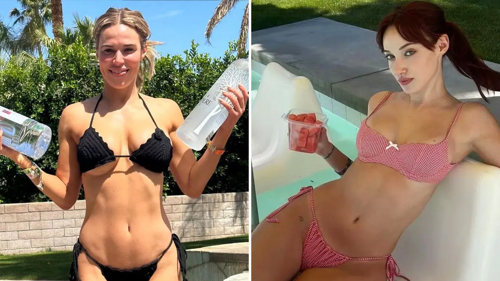 Stars Hanging Poolside at Coachella