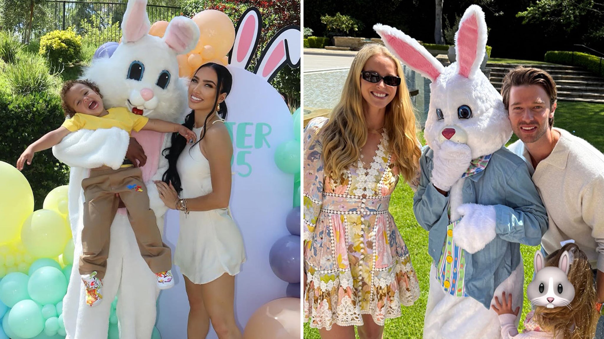 Celebrate Easter With Celebs Posin’ With The Easter Bunny!
