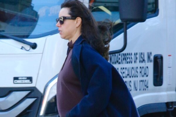 Aubrey Plaza Flaunts Baby Bump for First Time While Out in NYC, Pics & Video