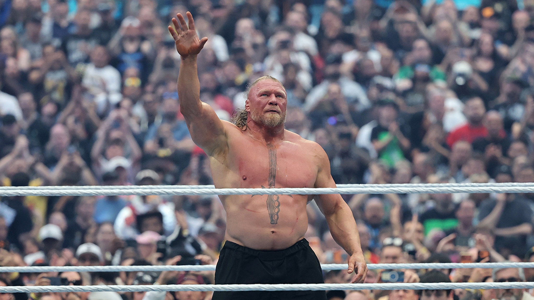 Brock Lesnar Seemingly Retires at WrestleMania 42