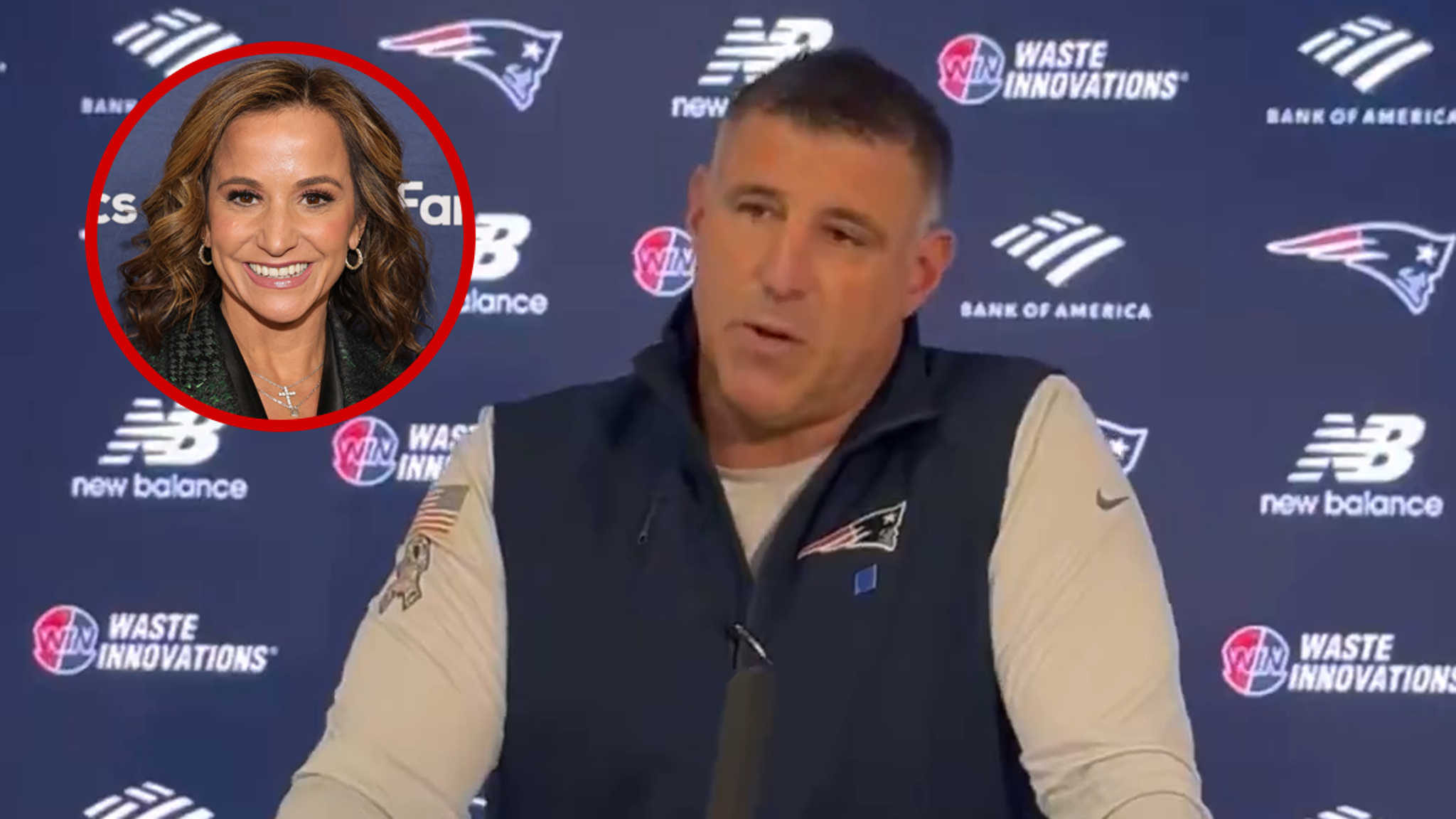 Mike Vrabel Had ‘Difficult Conversations’ With Family, Team Amid Russini Drama