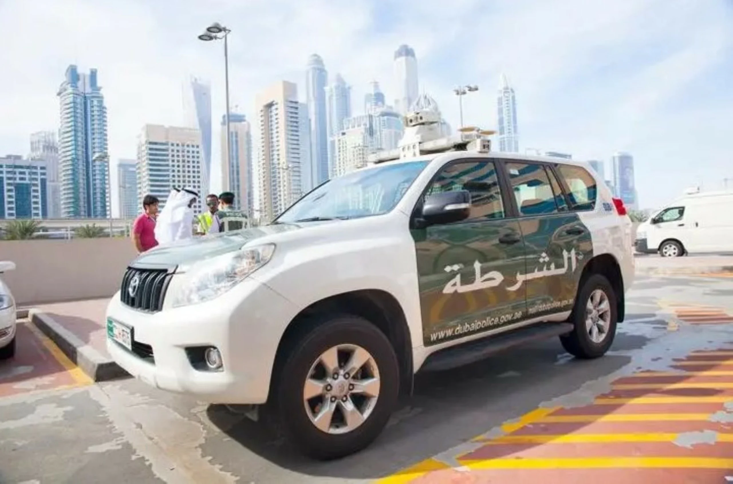 Dubai Police arrest driver for removing his vehicle’s fro…