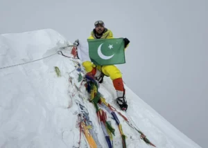 Pakistani mountaineer Sajid Sadpara summits world’s fifth…