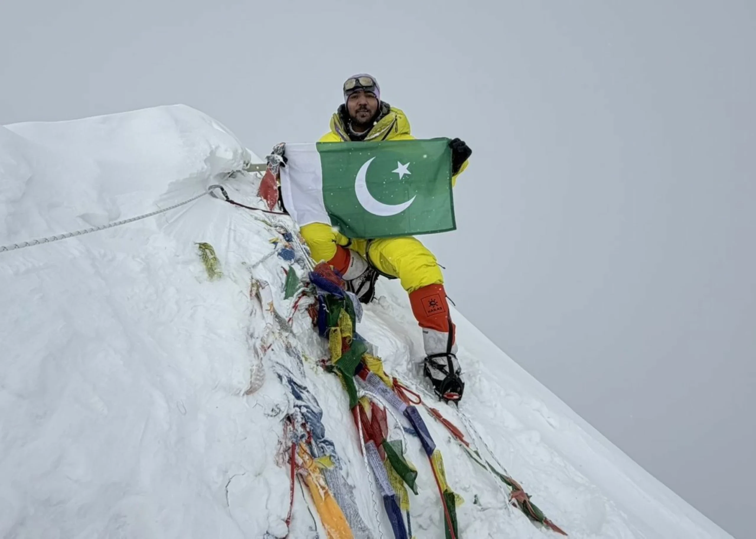 Pakistani mountaineer Sajid Sadpara summits world’s fifth…
