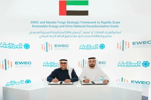 EWEC and Masdar forge framework to rapidly scale renewable energy