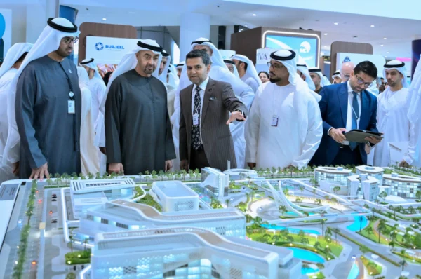 UAE President, VP visit Burjeel Holdings’ booth at Make it in Emirates