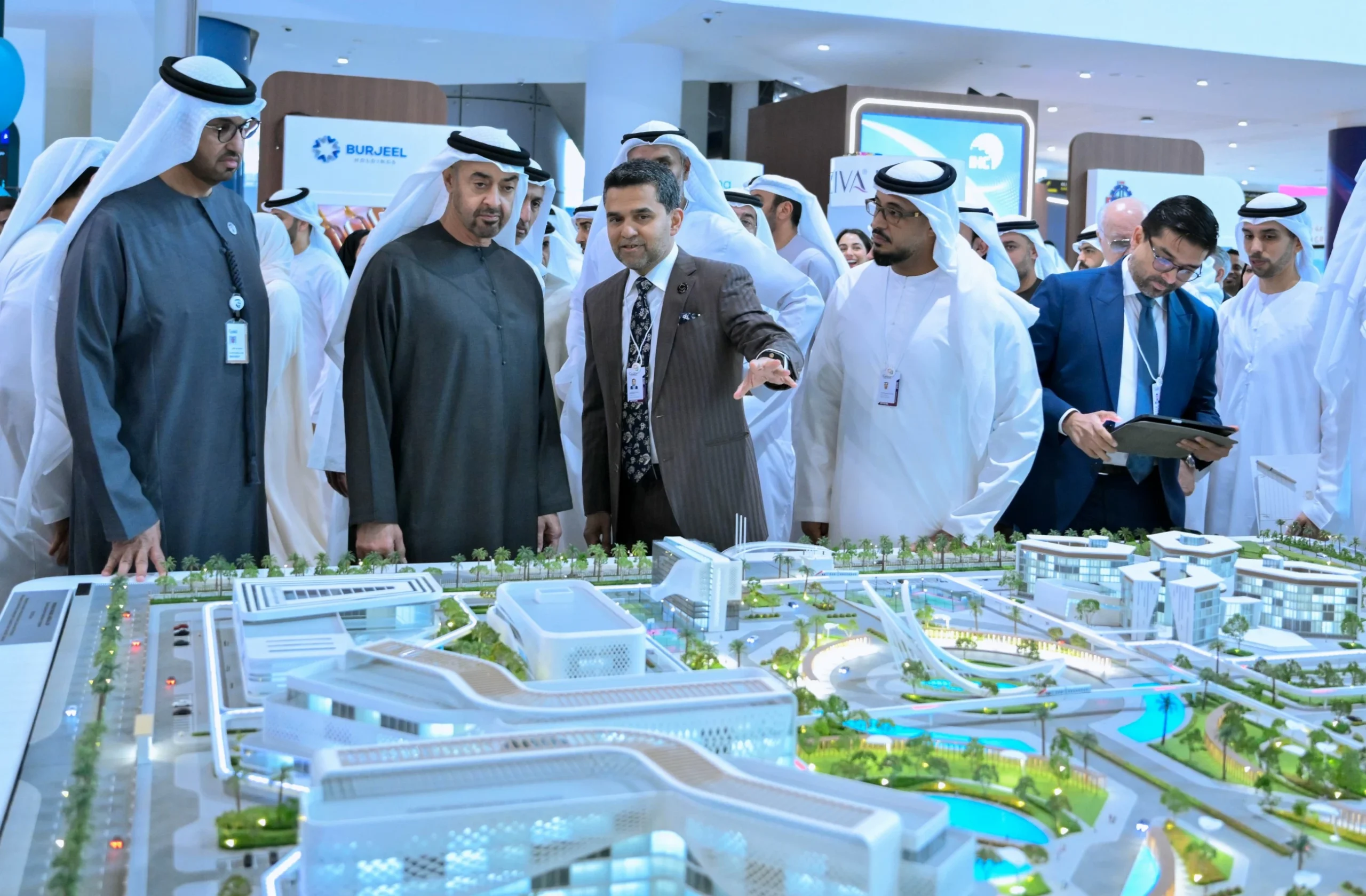 UAE President, VP visit Burjeel Holdings’ booth at Make it in Emirates