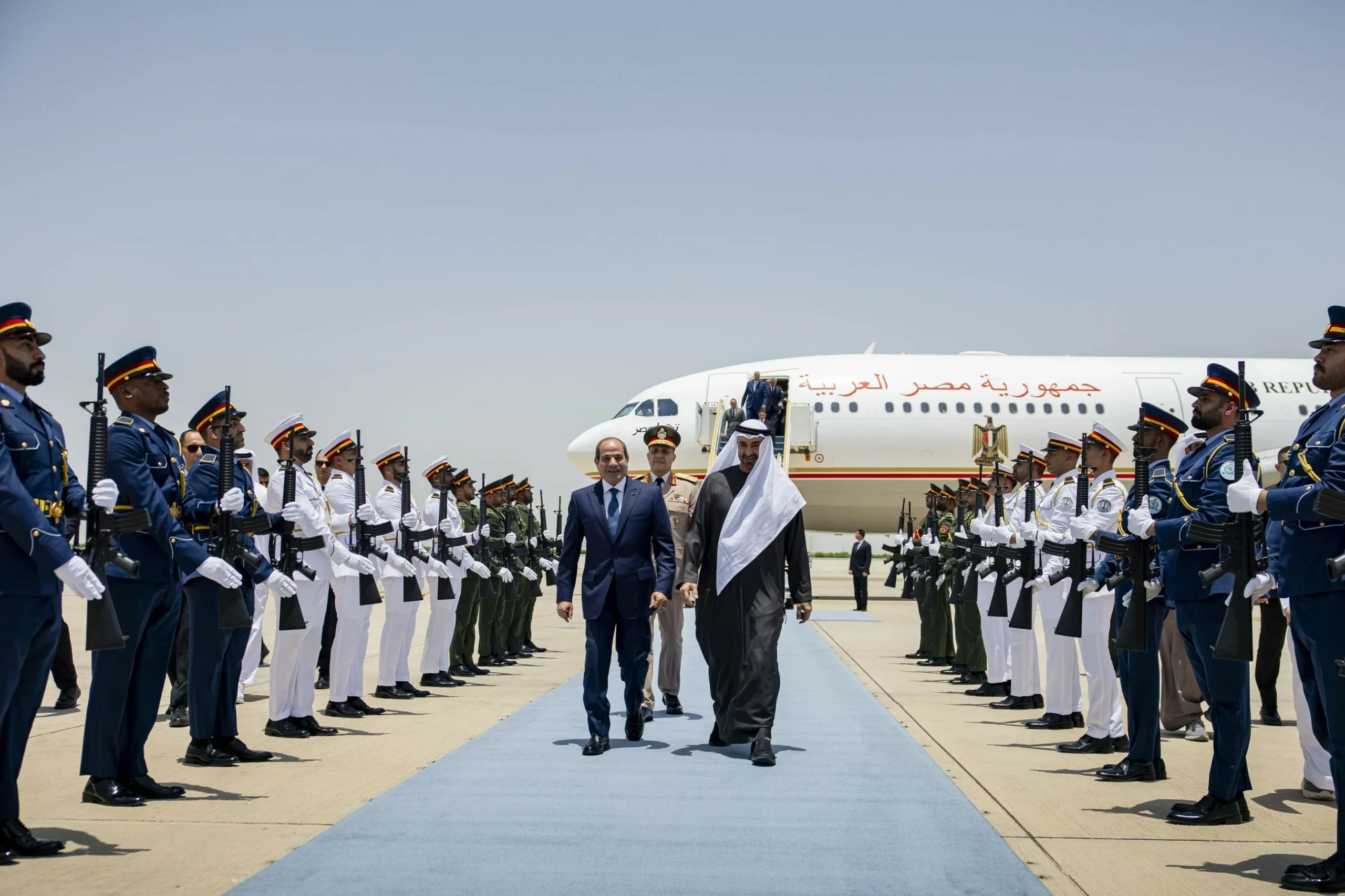 Sheikh Mohamed and Sisi reaffirm push for regional peace