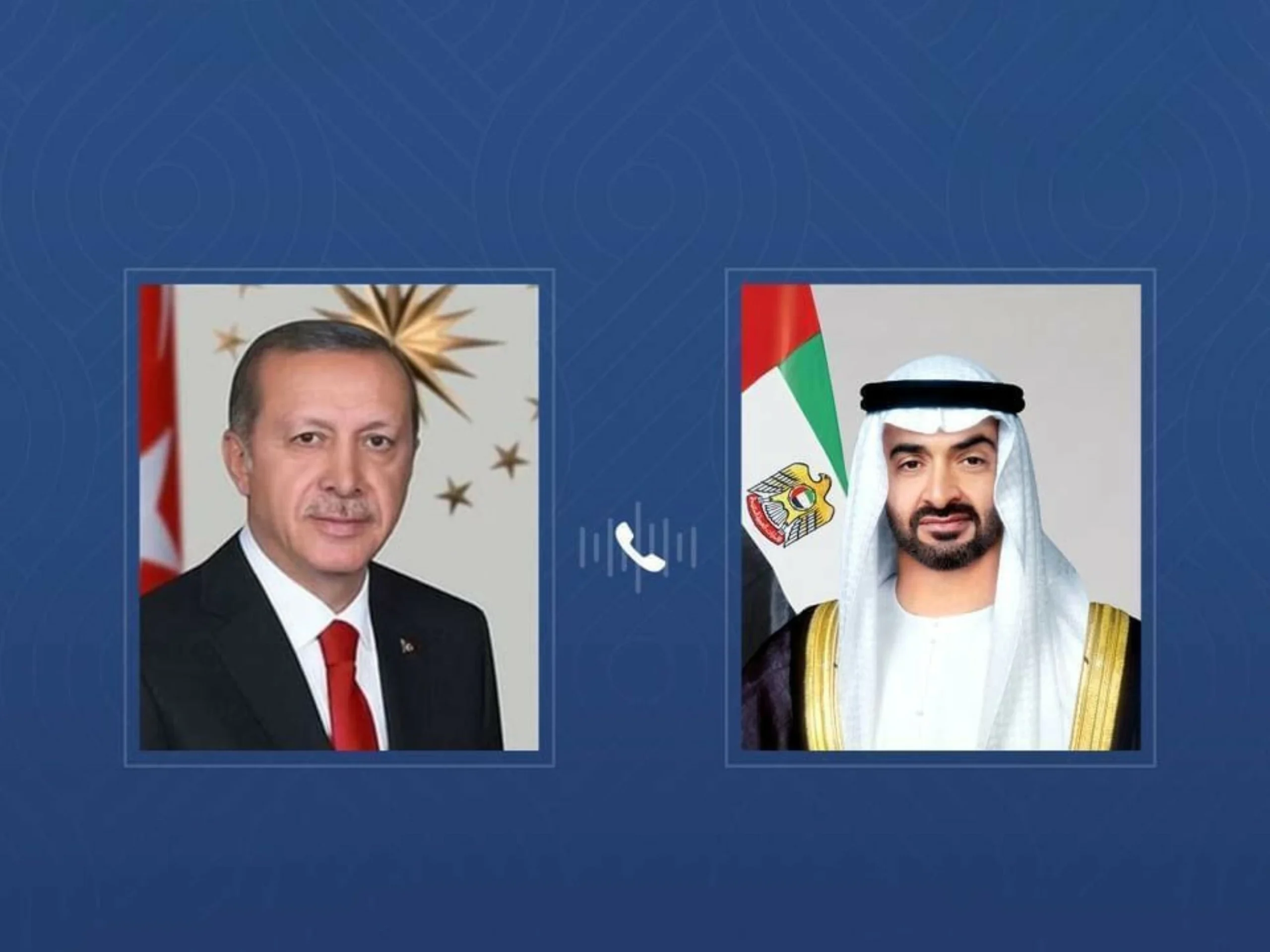 UAE and Turkish Presidents discuss regional developments in phone call