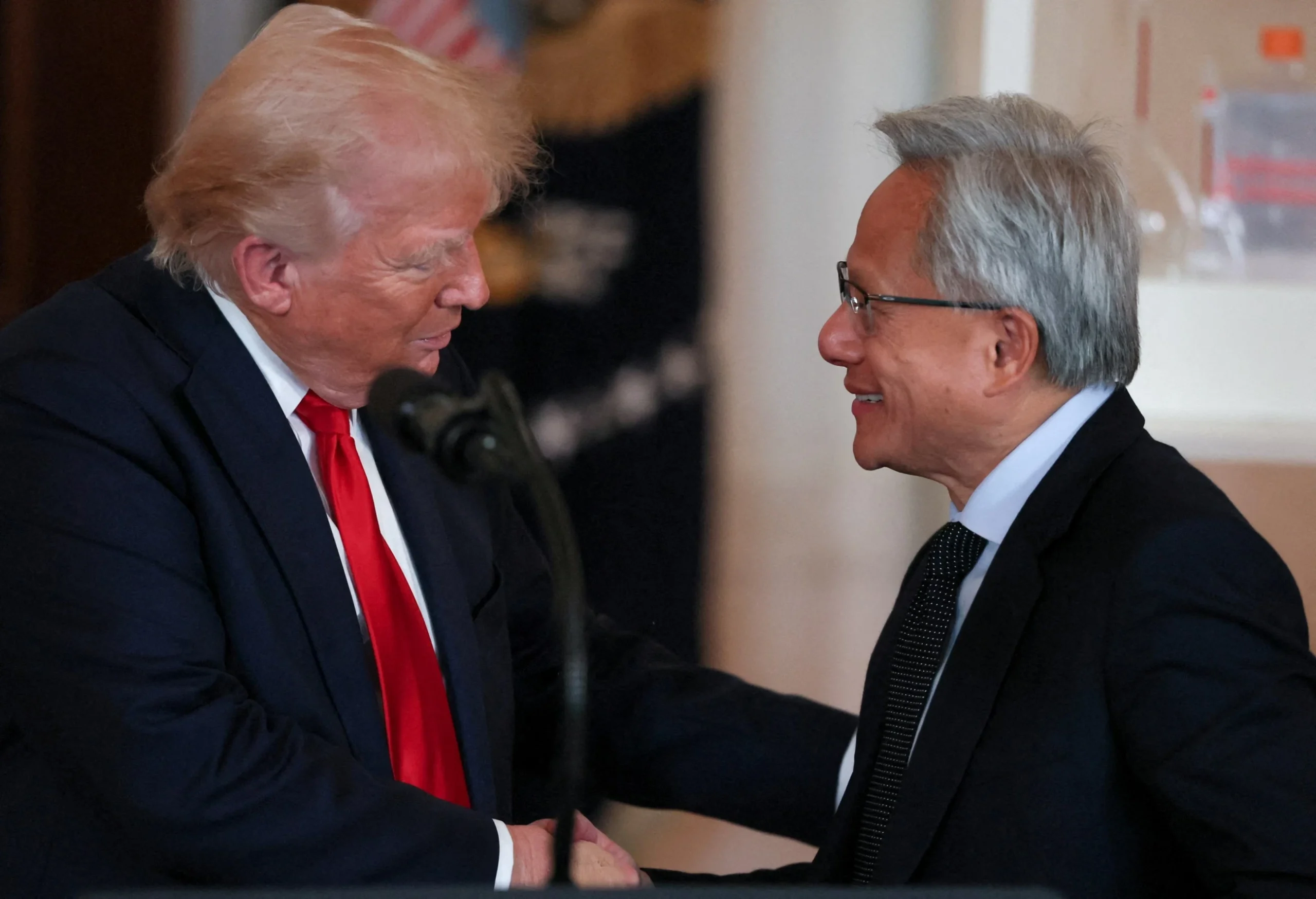 Trump picks up Nvidia CEO, of Taiwanese origin, from Alas…