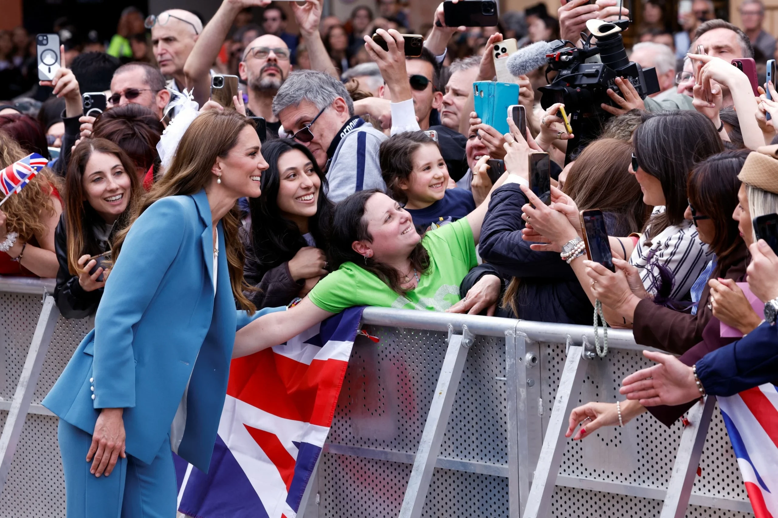 Britain’s Princess Catherine on first official foreign tr…