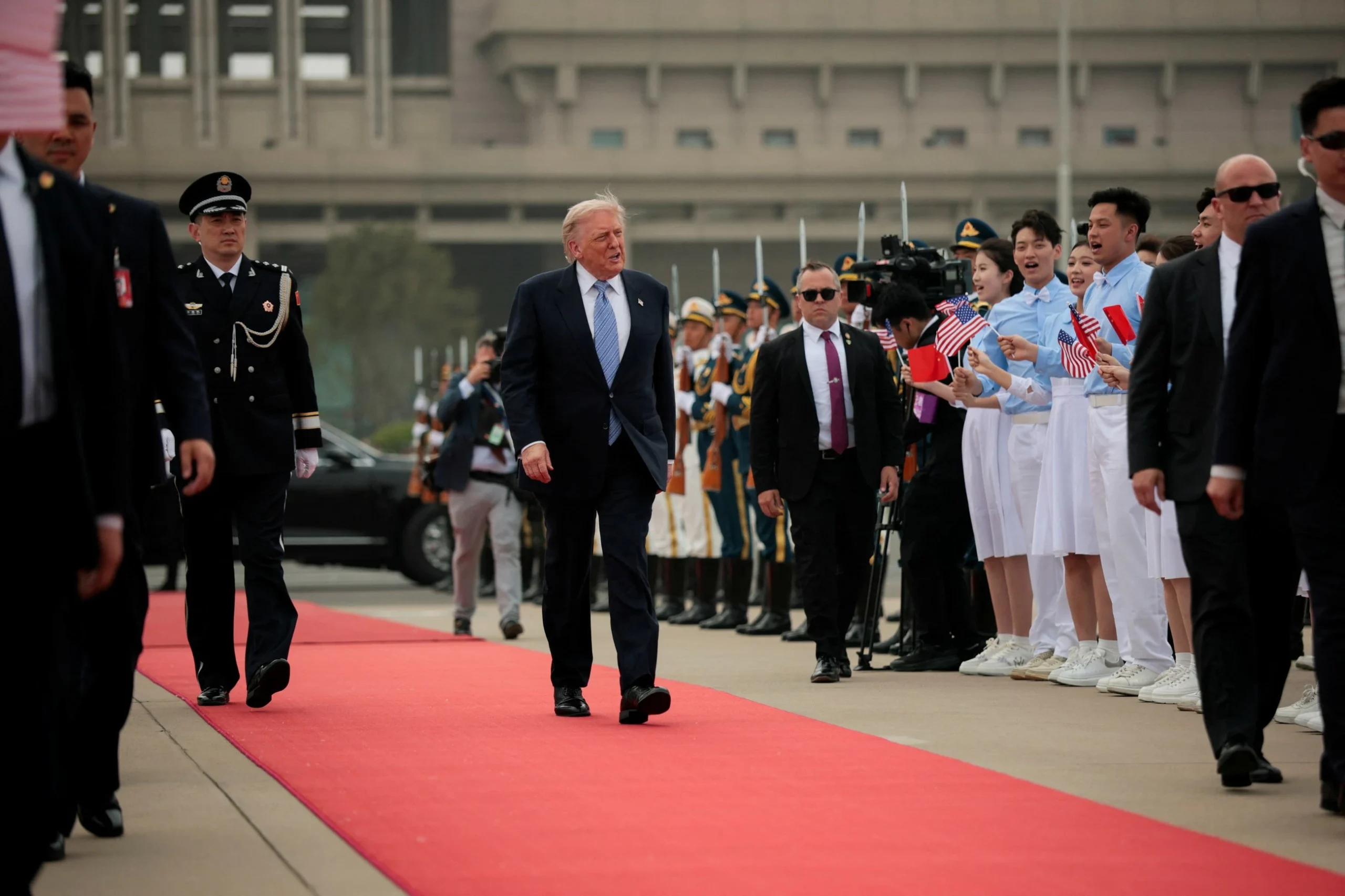 Trump leaves Beijing with no major breakthroughs on trade or Iran war