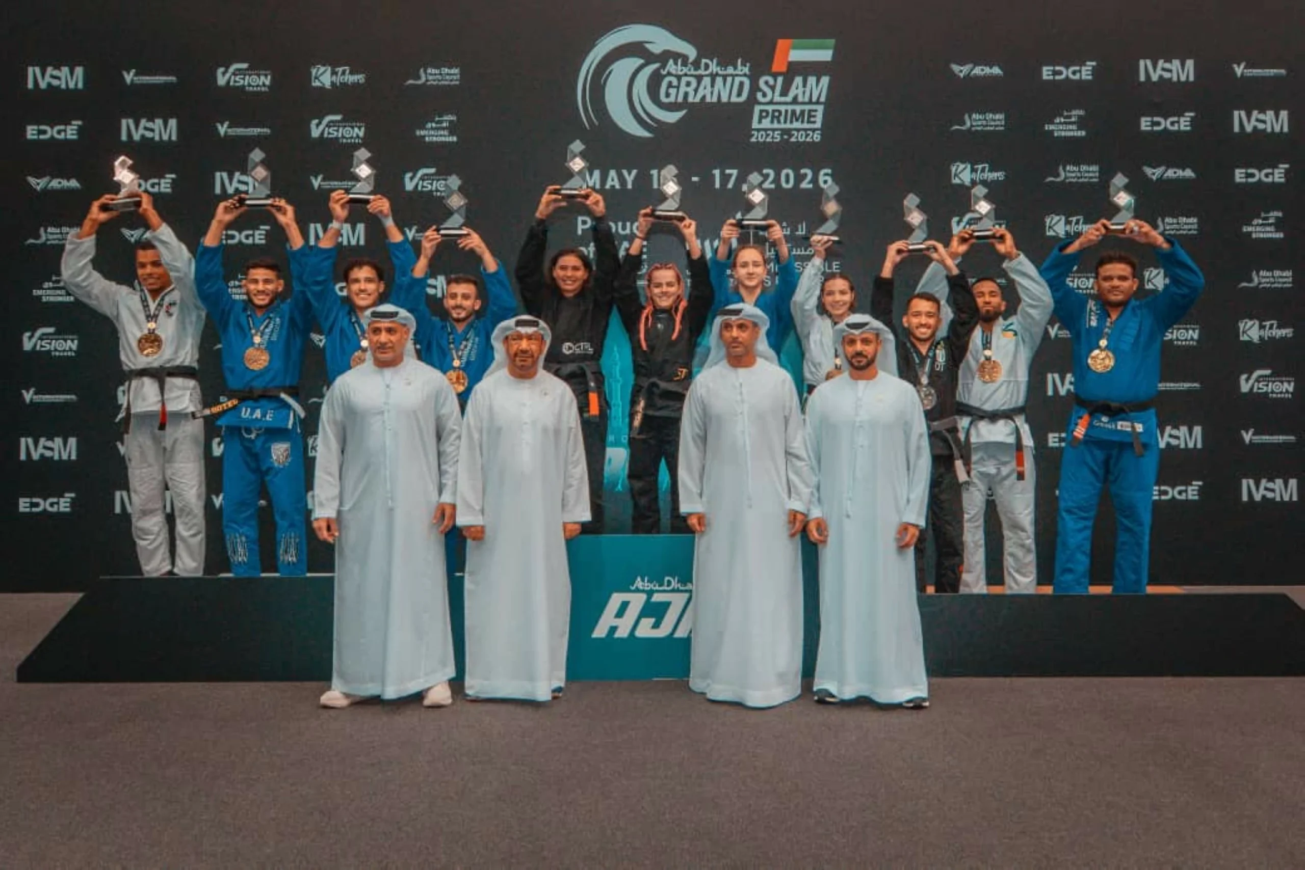 Abu Dhabi Grand Slam Jiu-Jitsu Tour winners crowned at Mubadala Arena