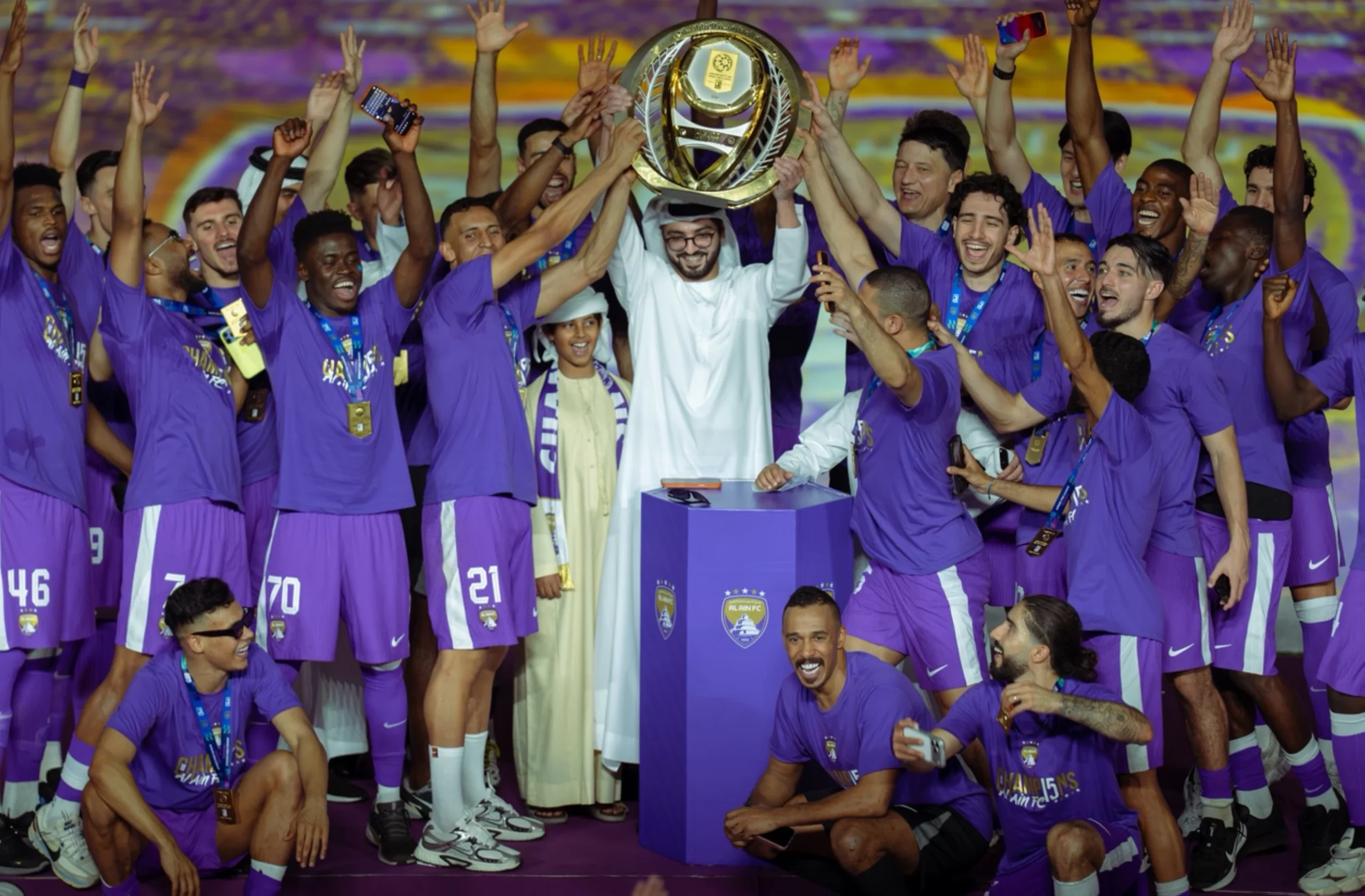 Champions Al Ain finish season unbeaten, Al Bataeh relegated