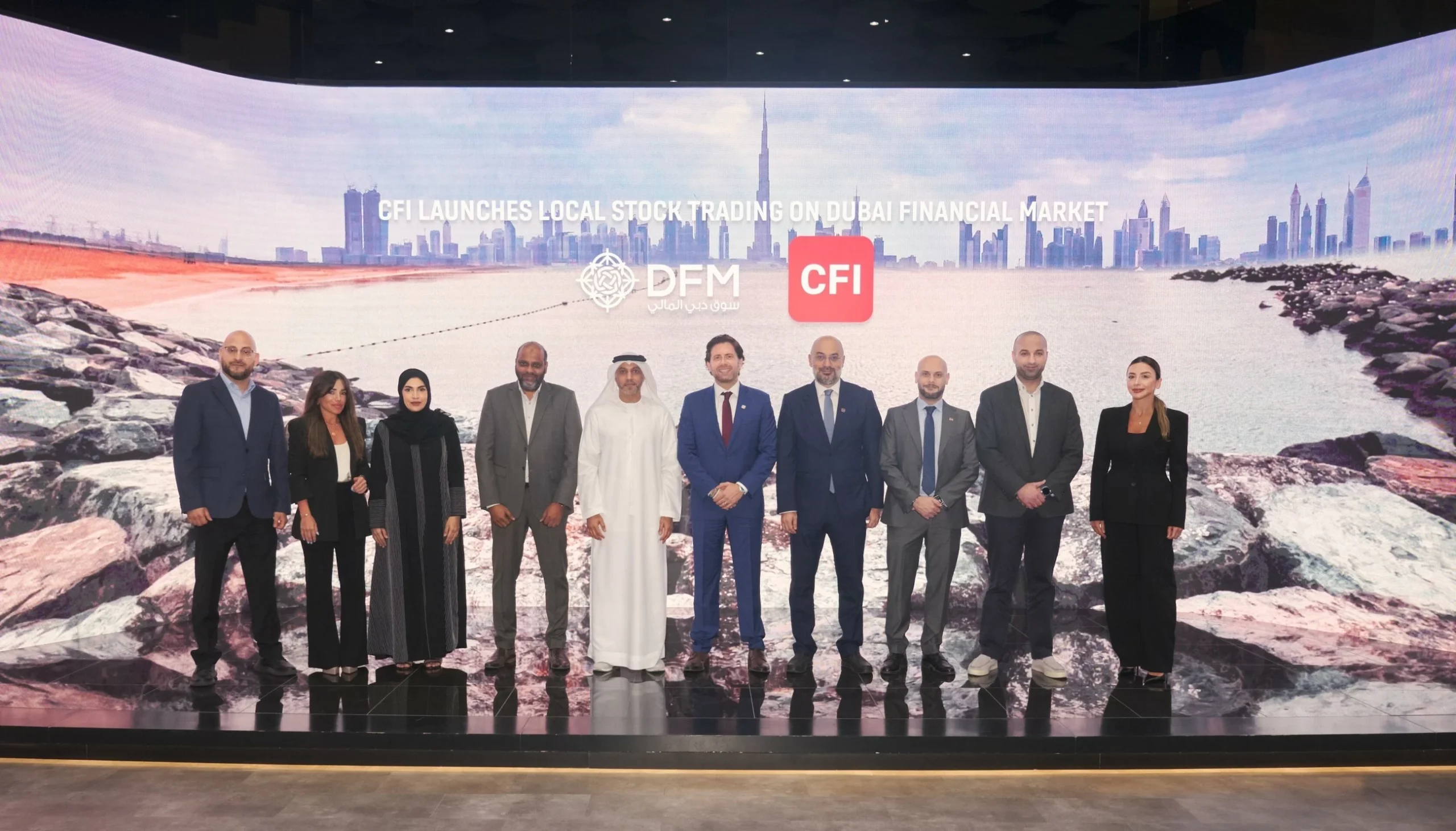 CFI launches 40 local stocks listed on DFM