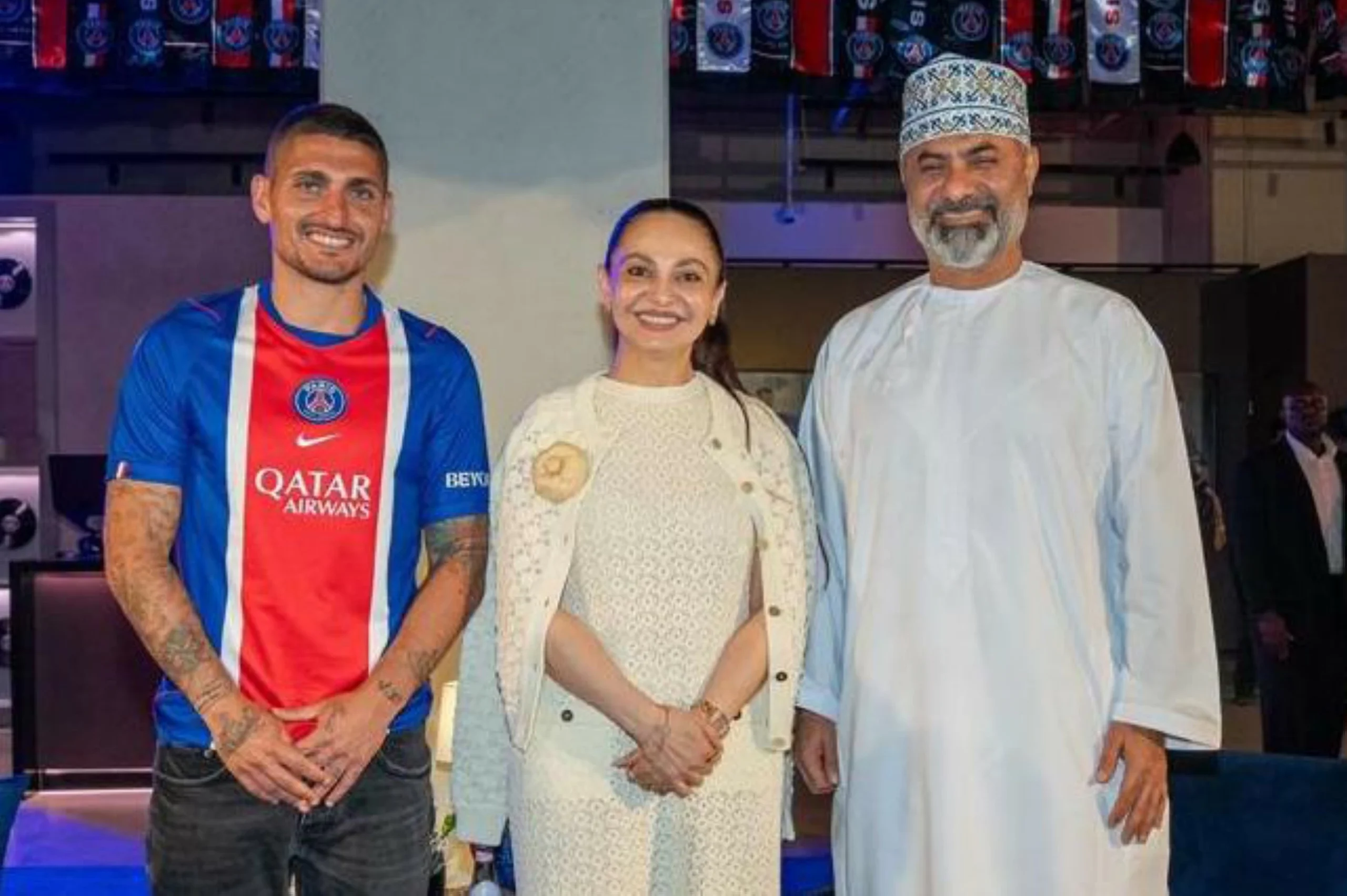PSG unveil new kit in Dubai ahead of Champions League fin…