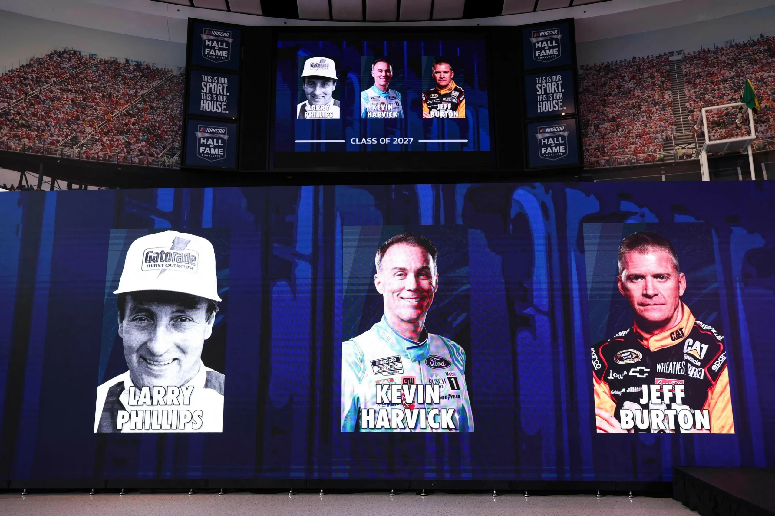 Kevin Harvick, Jeff Burton, Larry Phillips elected to NAS…
