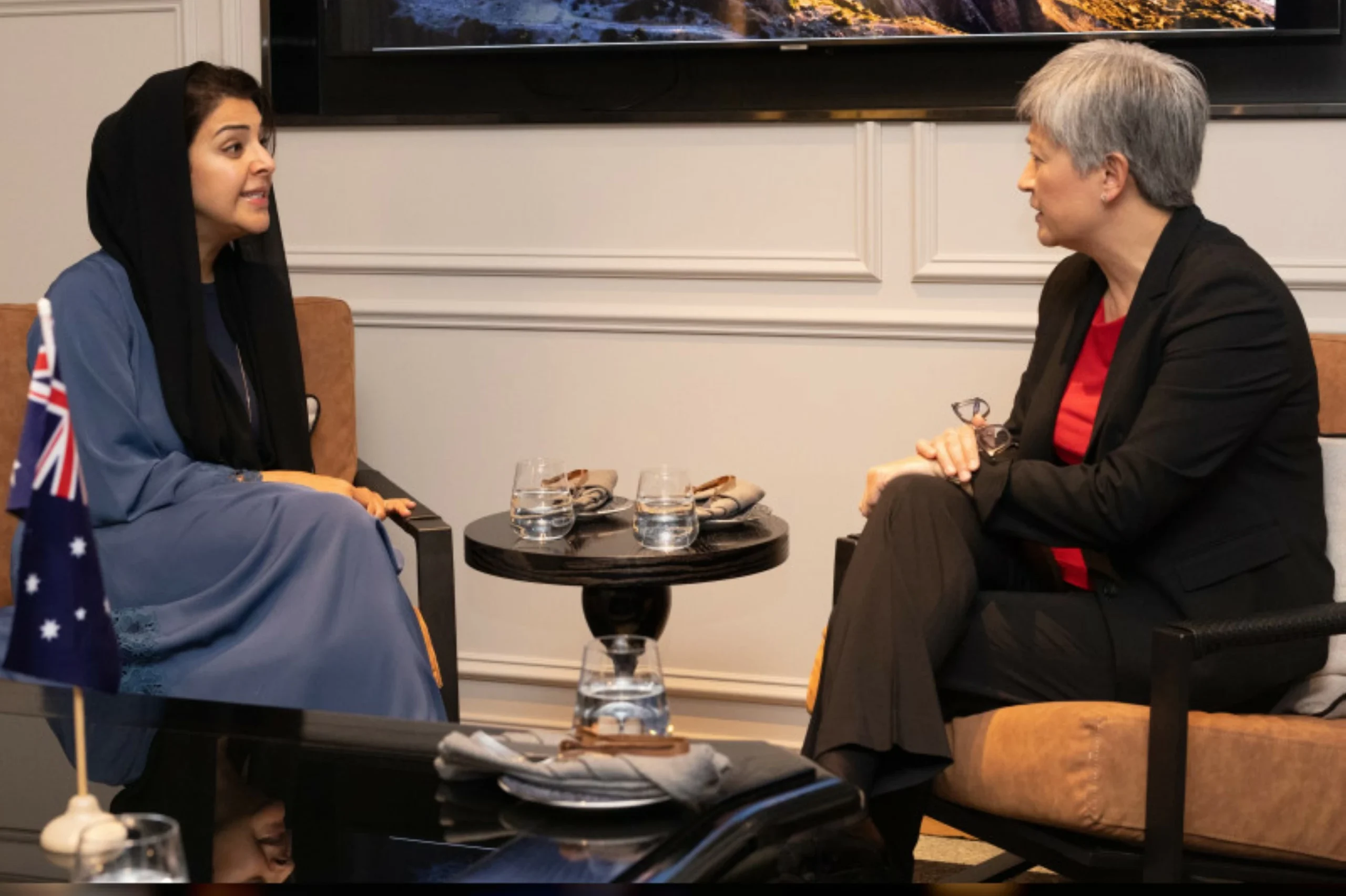 Reem Al Hashimy visits Australia to further enhance and p…
