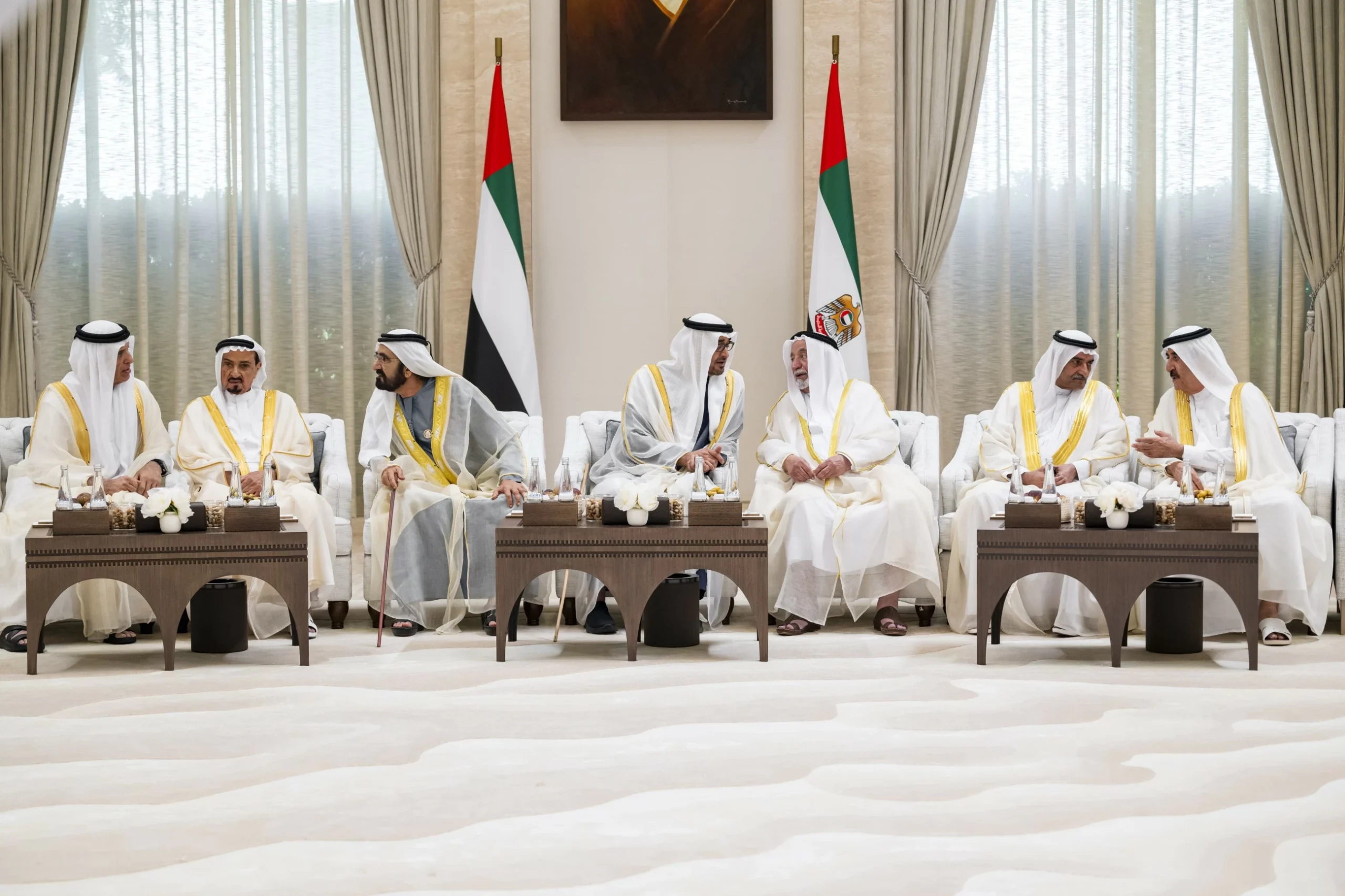 UAE President receives Rulers of the Emirates on occasion…