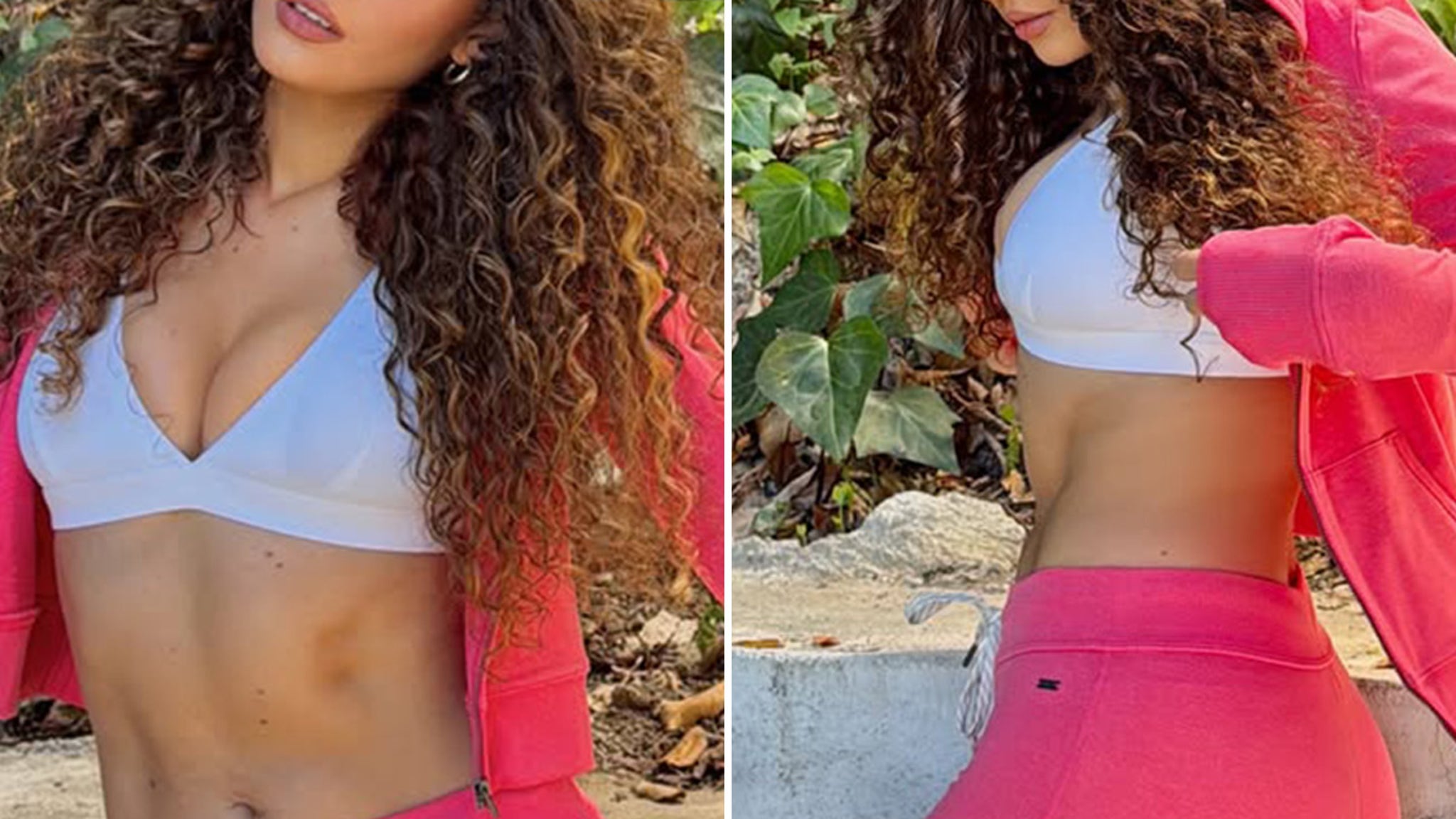 Celebrity Ab Cracks Guess Who!