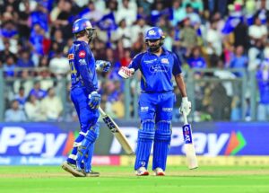 Rohit, Rickelton keep Mumbai in playoffs hunt