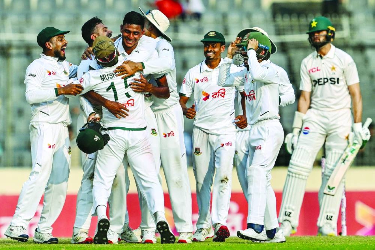 Rana stars as Bangladesh down Pakistan in 1st Test thriller