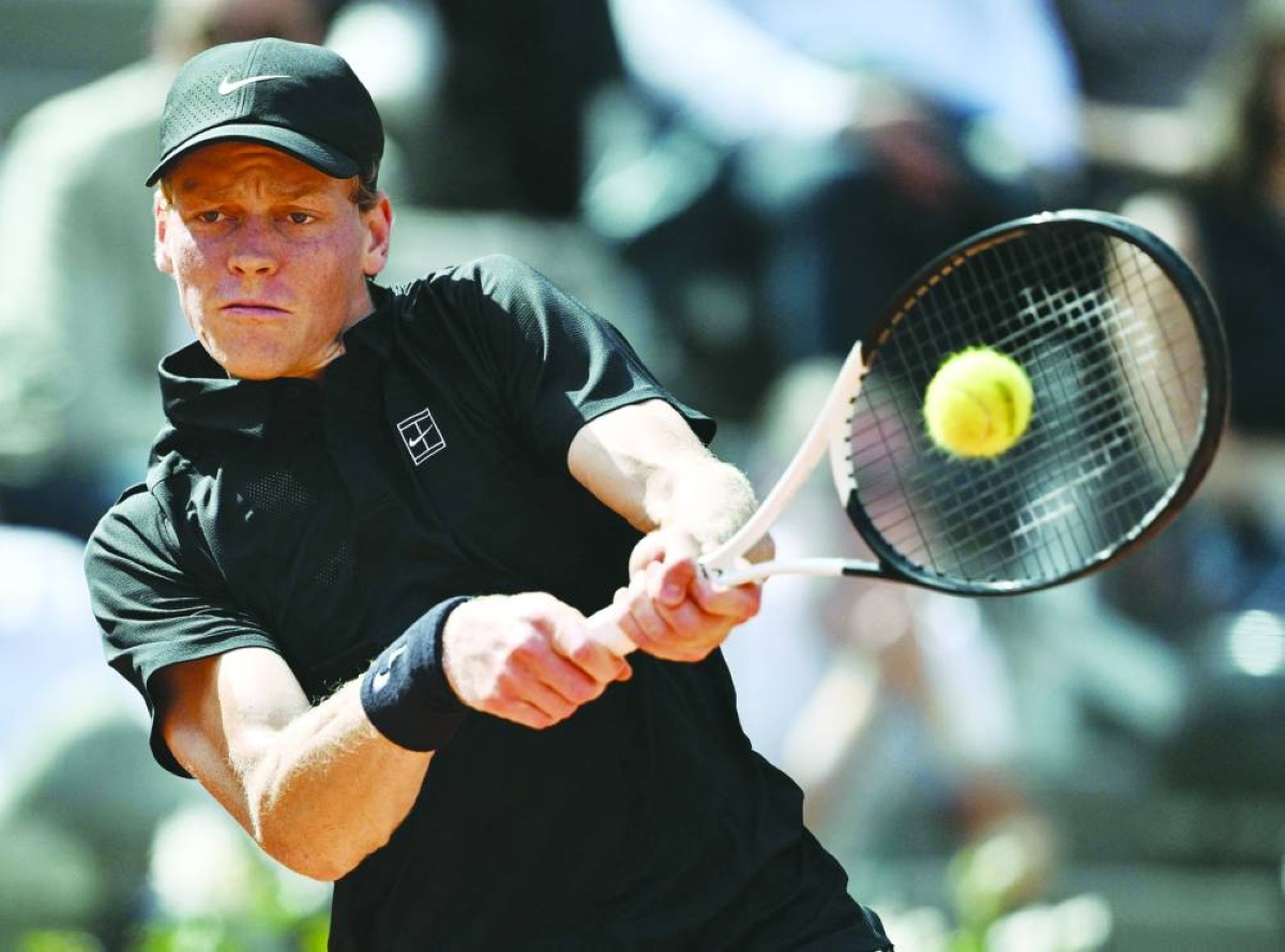 Sinner dismisses Pellegrino to reach Italian Open quarter-finals