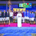 Qatar team soar to showjumping gold