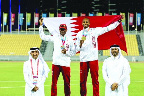 Two generations, two medals: Barshims shine at GCC Games
