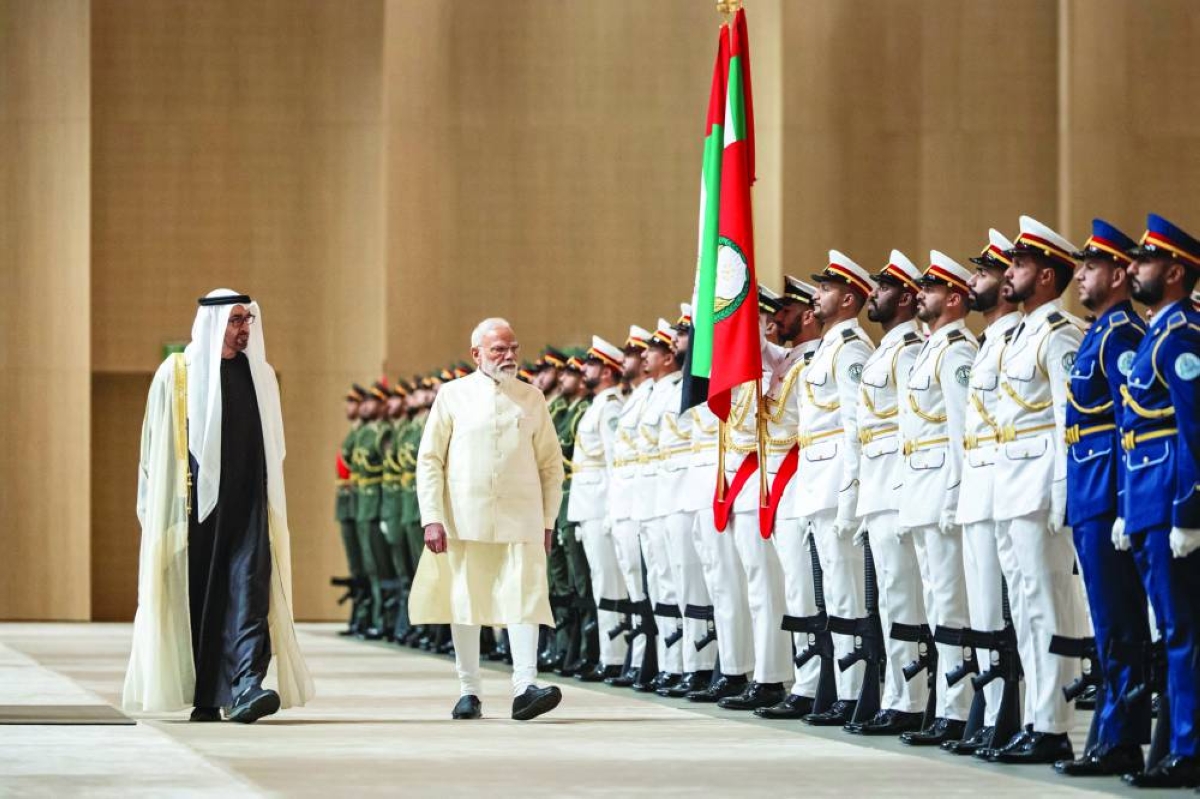 India deepens defence, energy ties with UAE during PM Modi visit