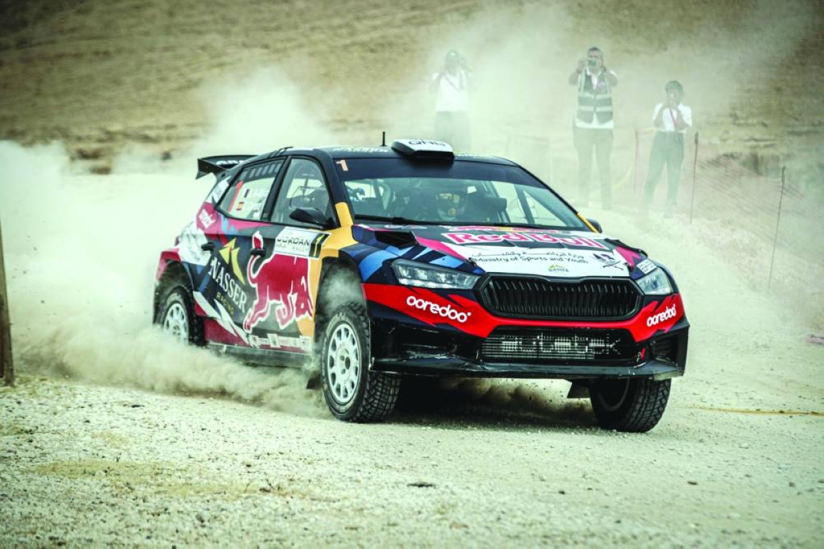 Dominant al-Attiyah completes stage whitewash to lead Jordan Rally