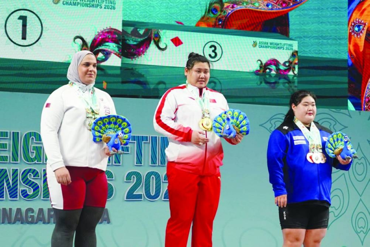 Ikhlef bags silver at Asian Weightlifting Championships