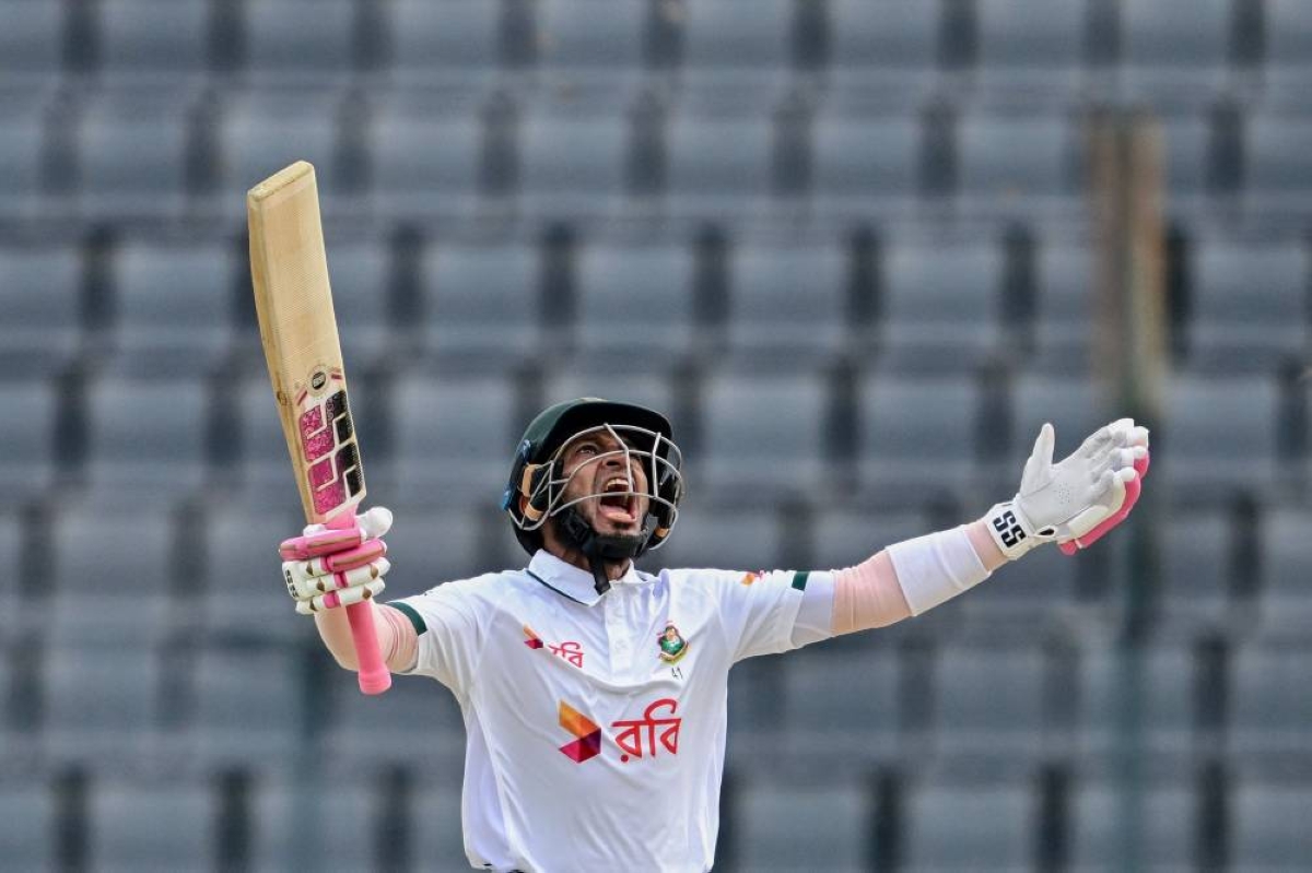 Mushfiqur ton leaves Pakistan needing record run chase to beat Bangladesh