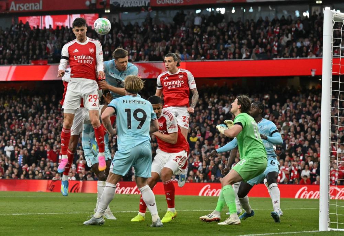 Arsenal on the brink of title after nervy win over Burnley