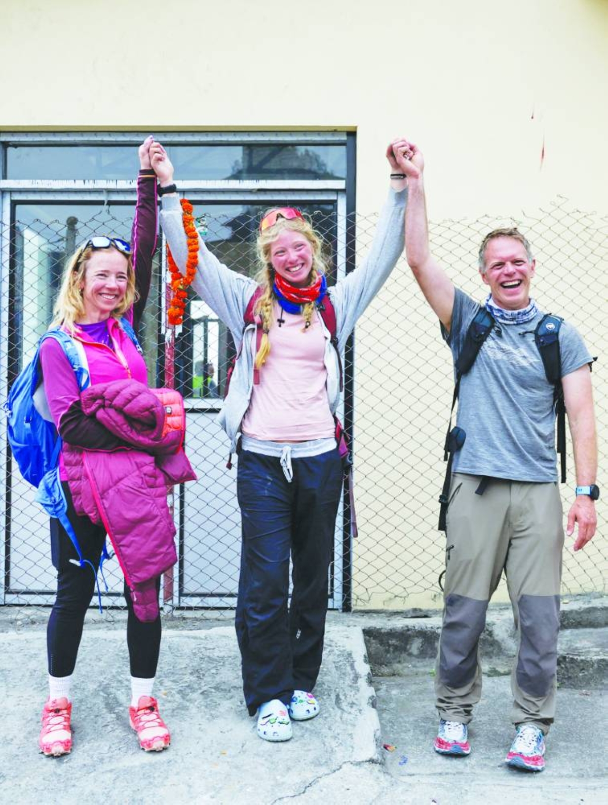 Record number of climbers scale Everest’s Nepal side in single day