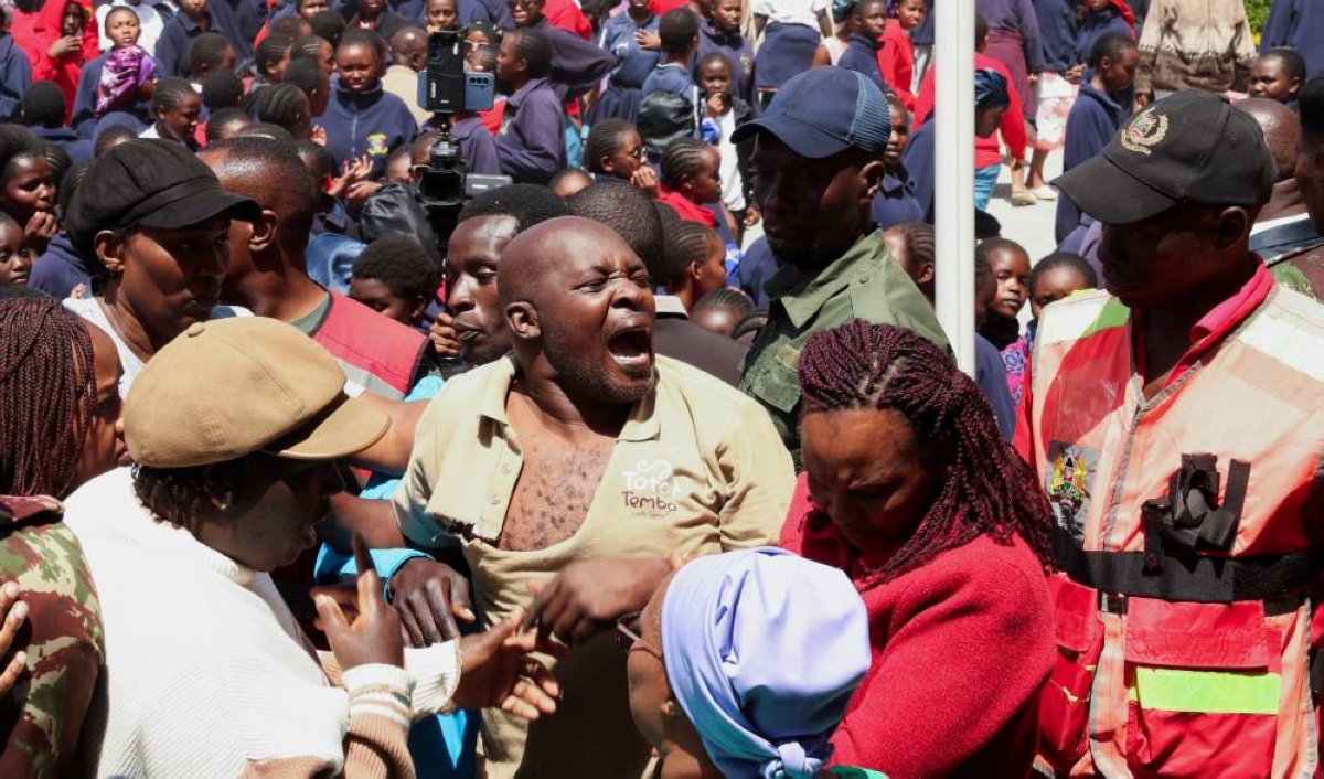 Fire in Kenya girls’ school dorm kills 16