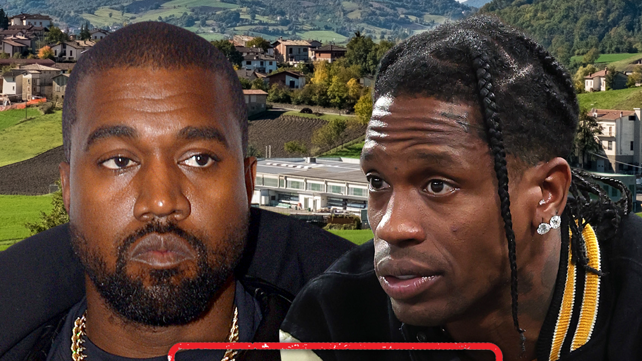 Kanye West, Travis Scott Barred From Playing Shows in Italy