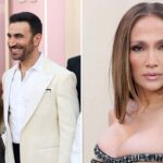 Jennifer Lopez And Brett Goldstein Get Cozy at ‘Office Romance’ Premiere