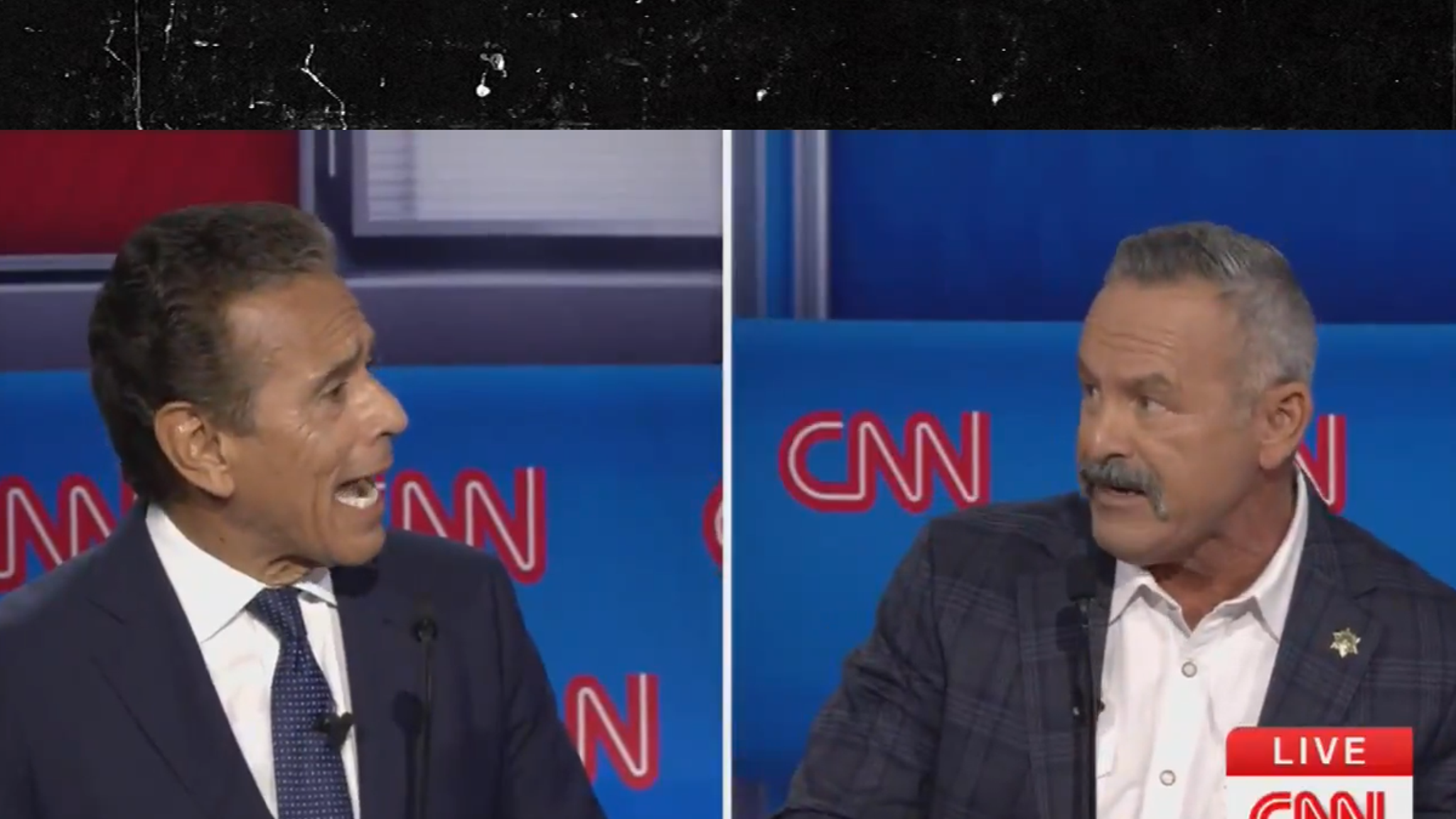 California Governor’s Debate Goes Off Rails, Chad Bianco ‘Proud’ of Oath Keeper Ties