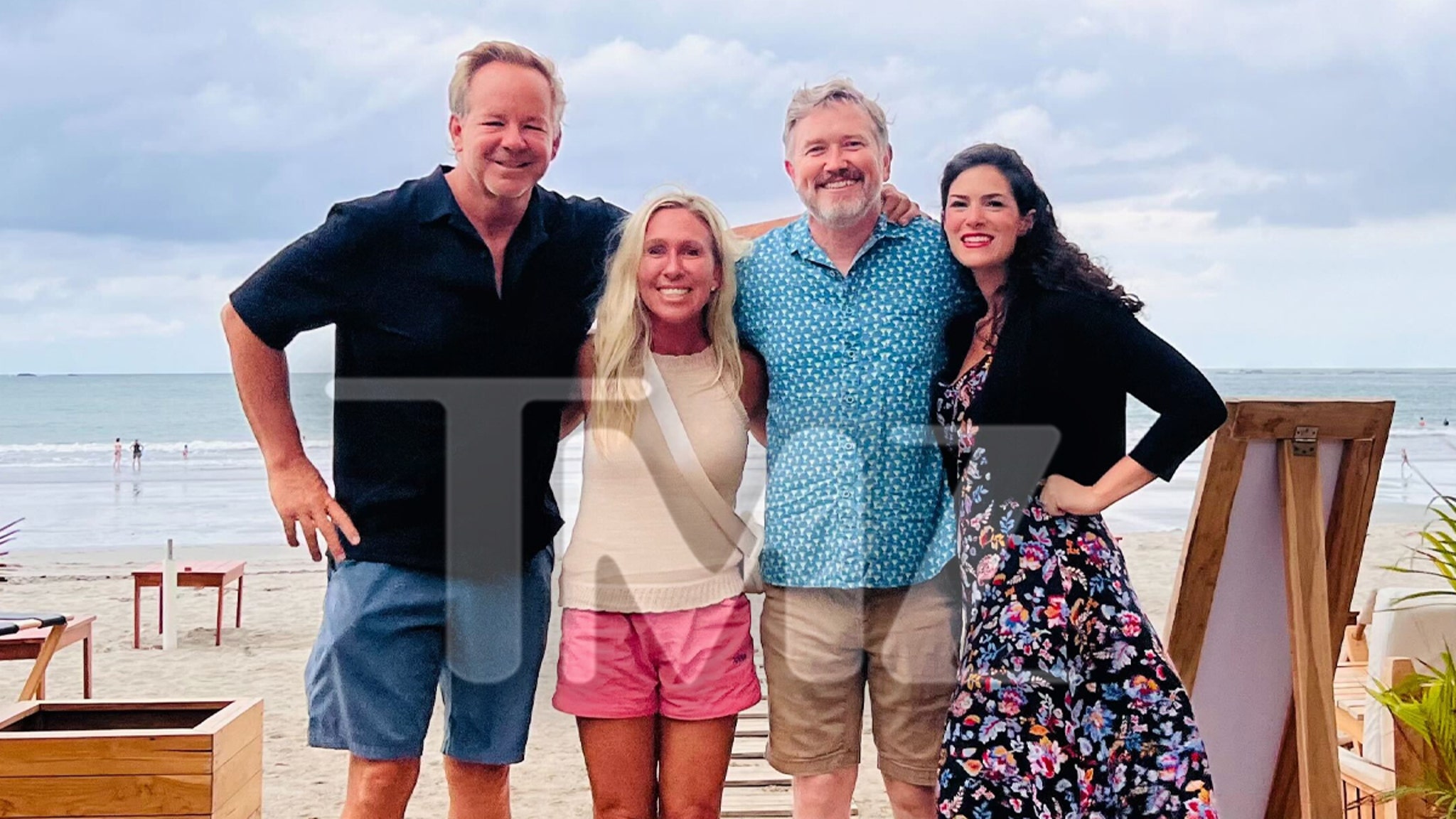 Rep. Thomas Massie Vacationing with Marjorie Taylor Greene in Costa Rica