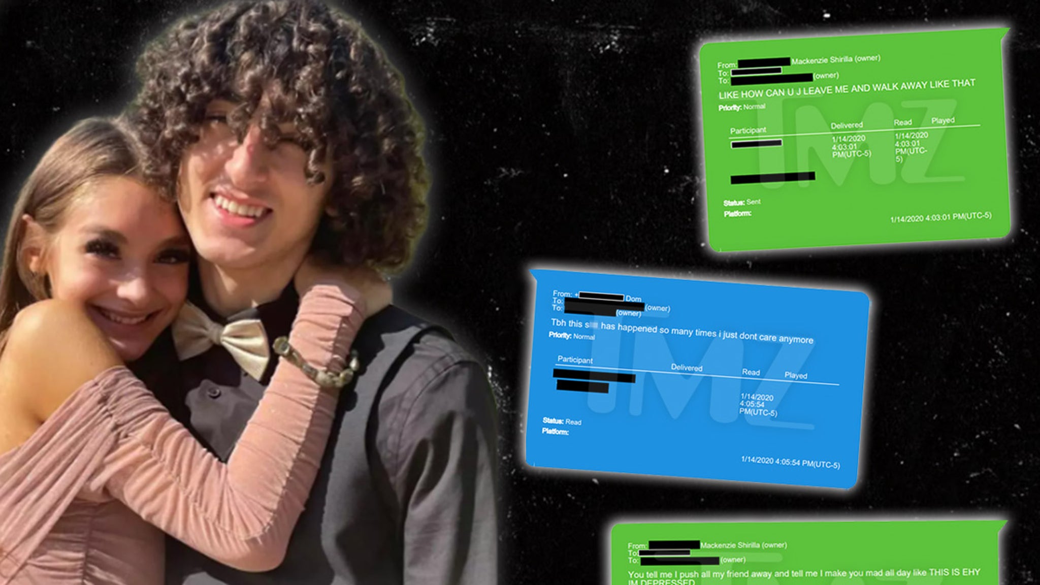 Read Mackenzie Shirilla’s Toxic Texts With Dominic Russo, Part of Police Investigation