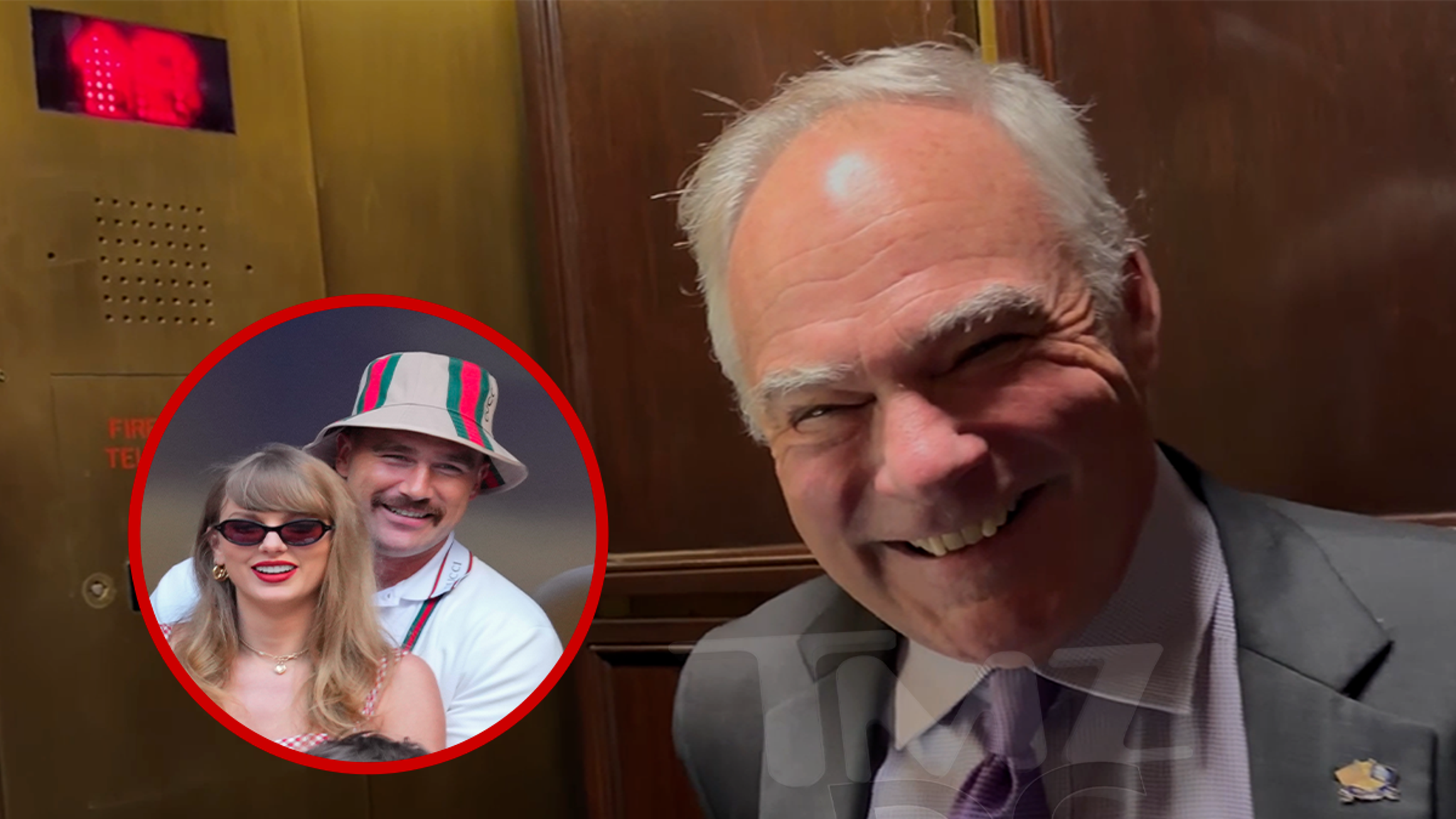 Senator Tim Kaine Weighs in On Taylor, Travis Prenup