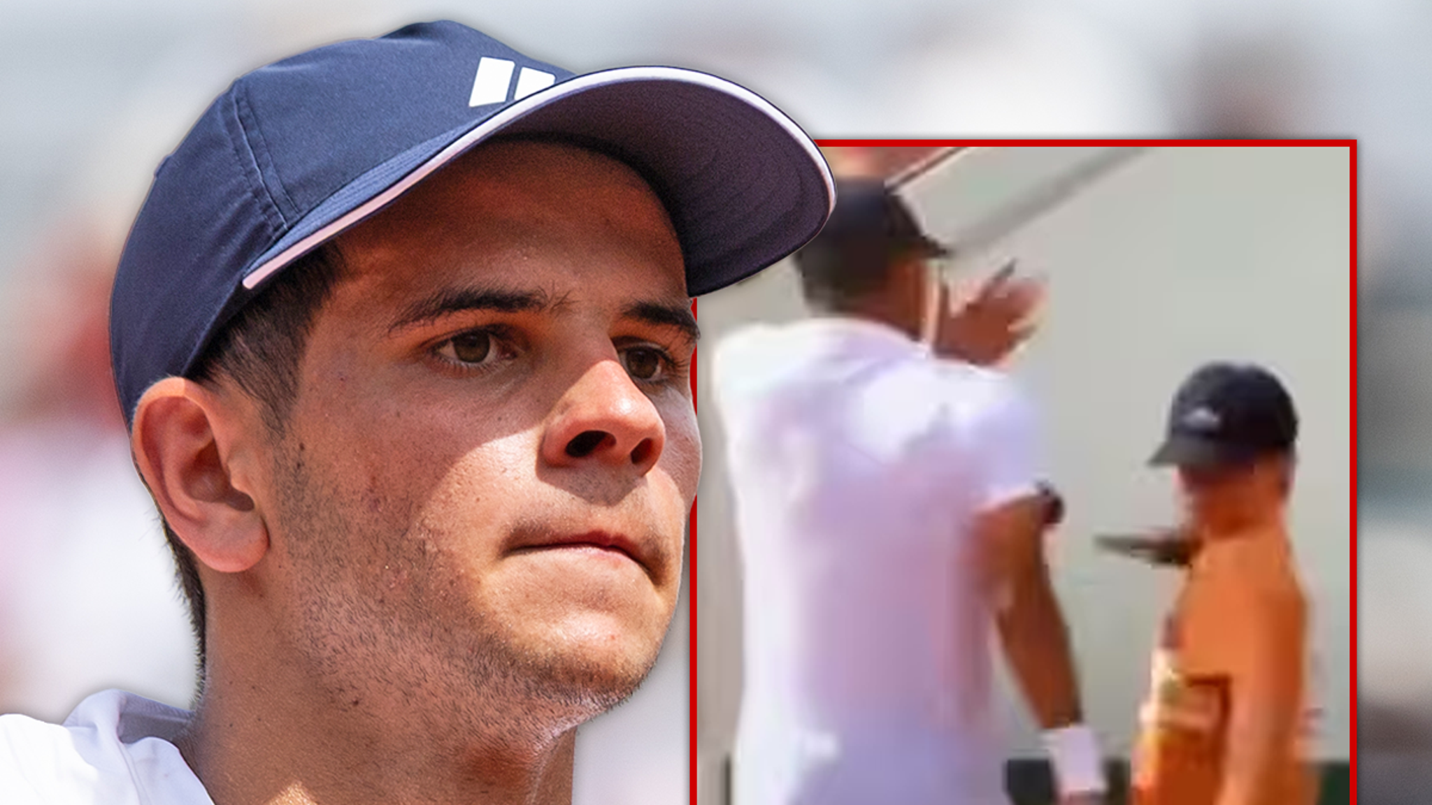Tennis Star Shuts Down Allegations He Shoved Ball Girl After Video Goes Viral