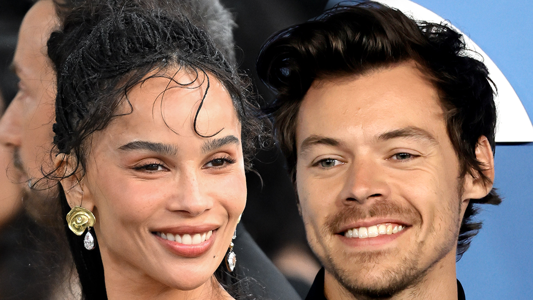 Harry Styles Kicks Off Tour With Zoë Kravitz in Crowd, As Fans Slam Stage Setup