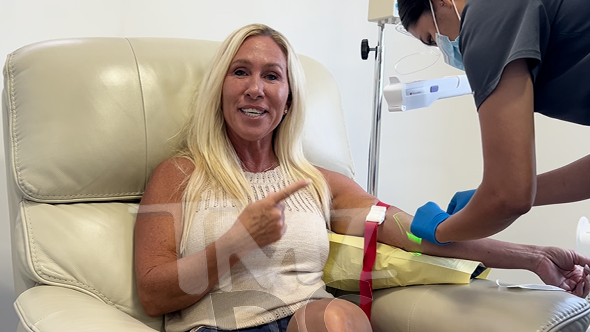 Marjorie Taylor Greene Gets Stem Cell Treatment in Mexico With Fiancé