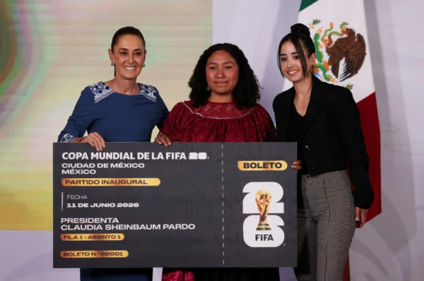 Mexico President Sheinbaum gifts her World Cup ticket to …