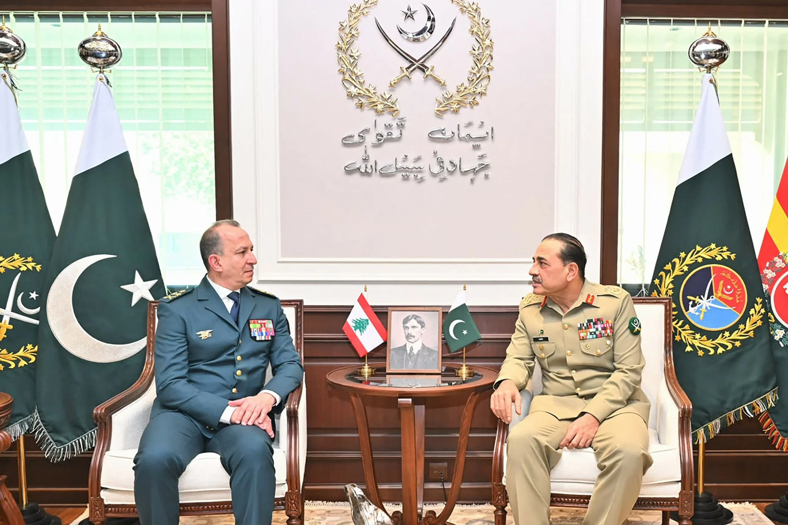 Pakistan, Lebanon army chiefs meet as Middle East mediation drags on