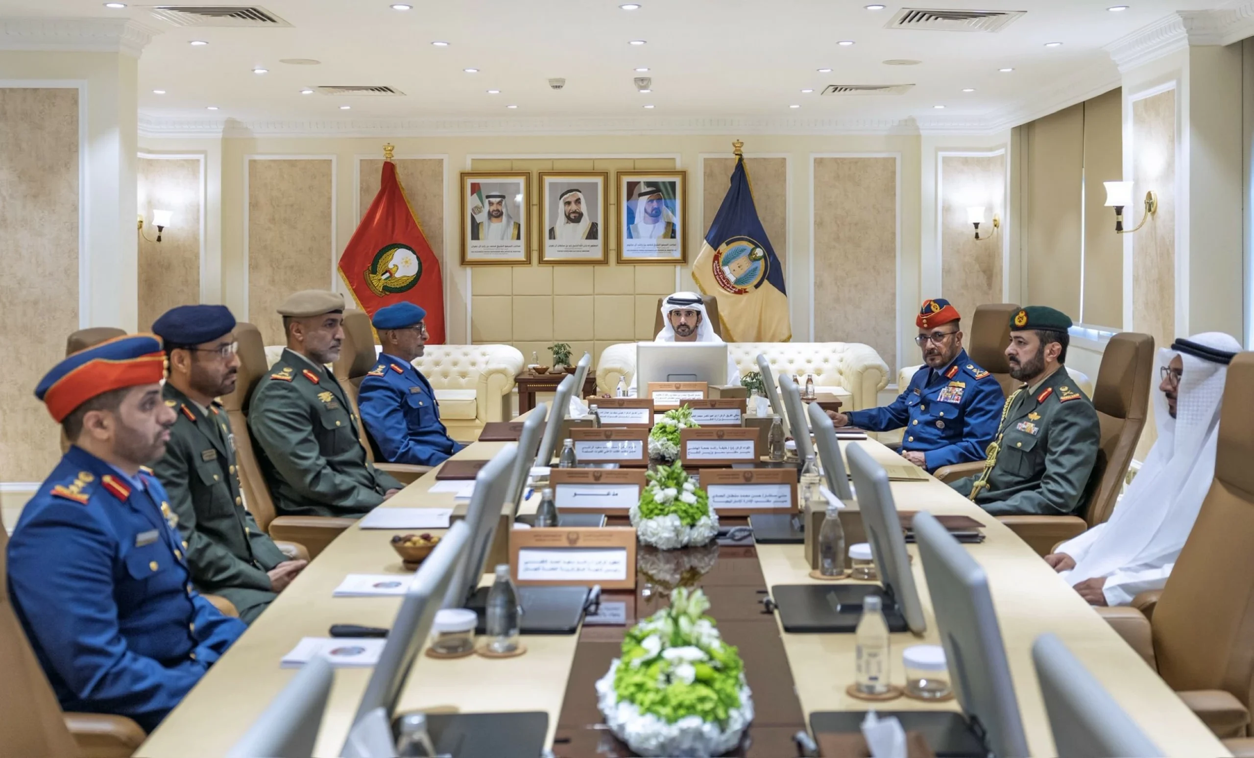Sheikh Hamdan stresses on strengthening Defence sector’s …